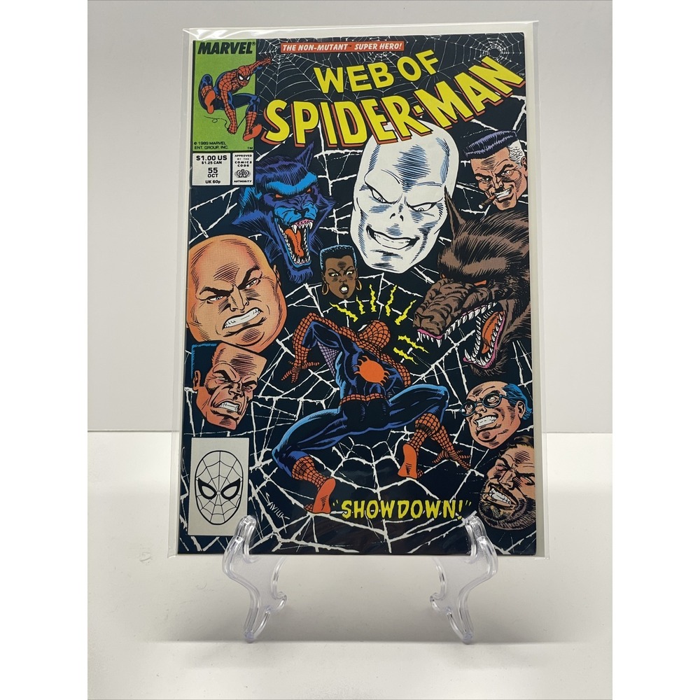Web of Spider-Man #55 Marvel Comic 1989